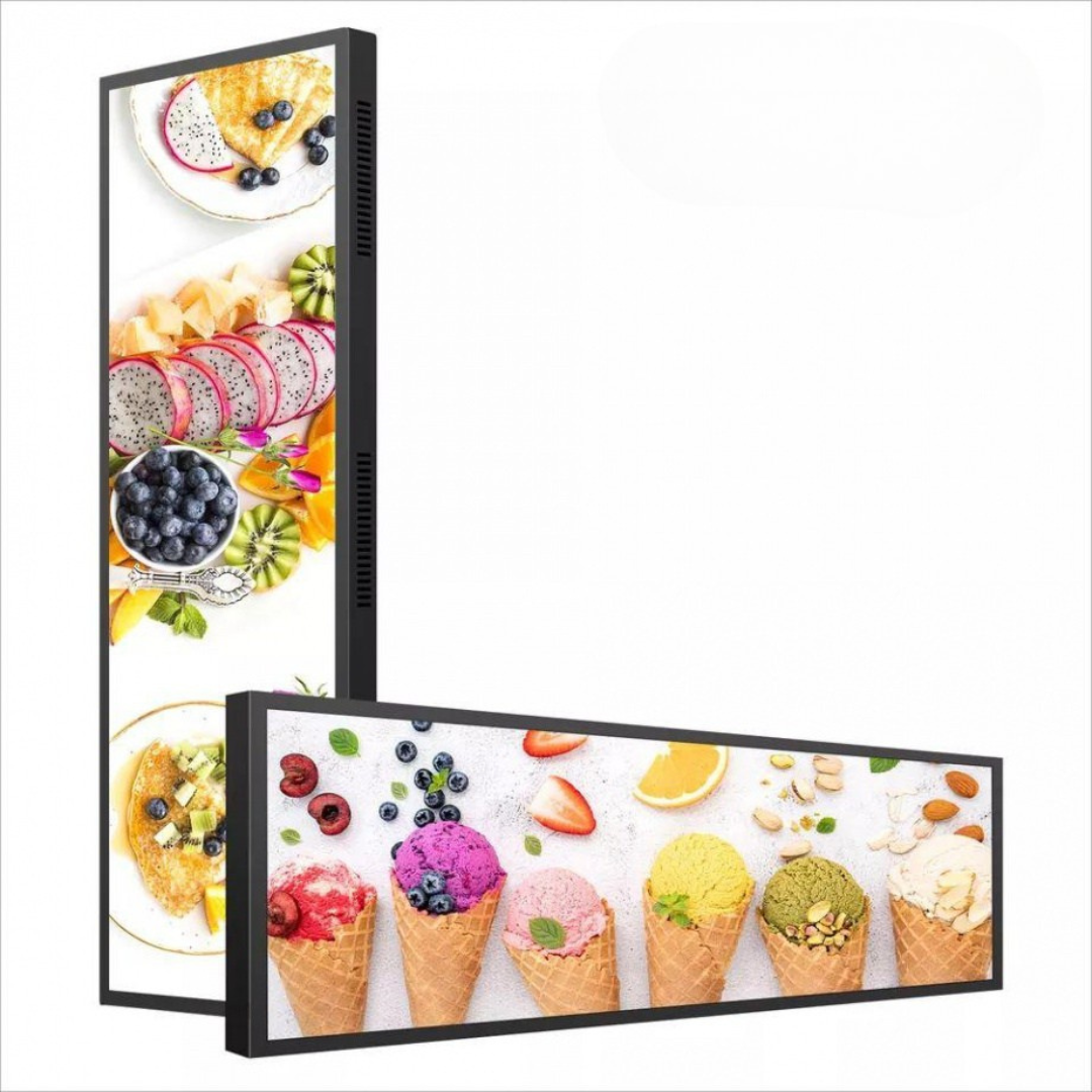 Pantalla LED Tipo Barra – Digital Signage (19.5" a 88")